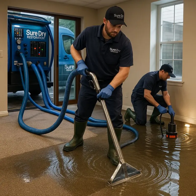 Water Extraction and Removal process in Annville, PA